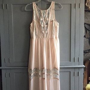 Blush maxi